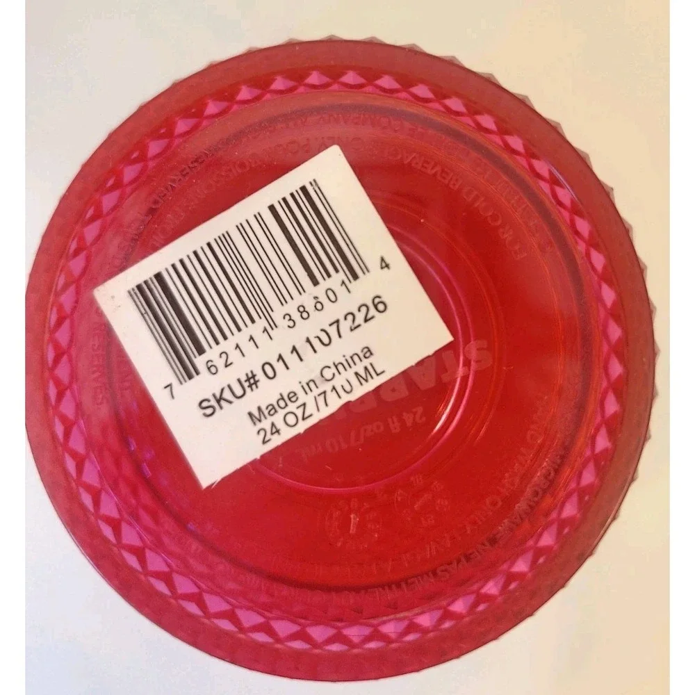 New Starbucks Holiday 2019 Pink Venti Studded Diamond Tumbler Cold Cup 24oz 💎